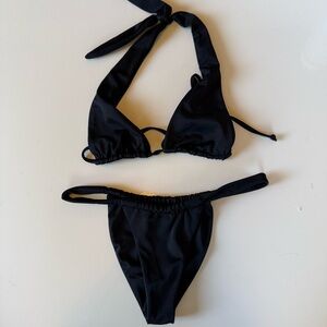Inamorata Neptune Bikini Black
